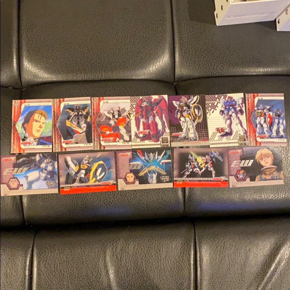 Gundam Wing Anime collectible card